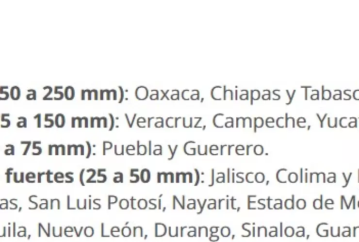 Lluvias jalisco sábado 15 de junio