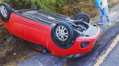 Volcadura hoy en Fray Junípero Serra Querétaro, El Salitre