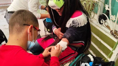 Herido por machetazo en fiestas de Santo Santiago en Zapopan.jpeg