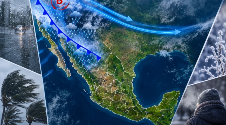 Efectos del frente frío 3 hoy jueves 22 de octubre: Estados con heladas, lluvias y bajón de temperatura