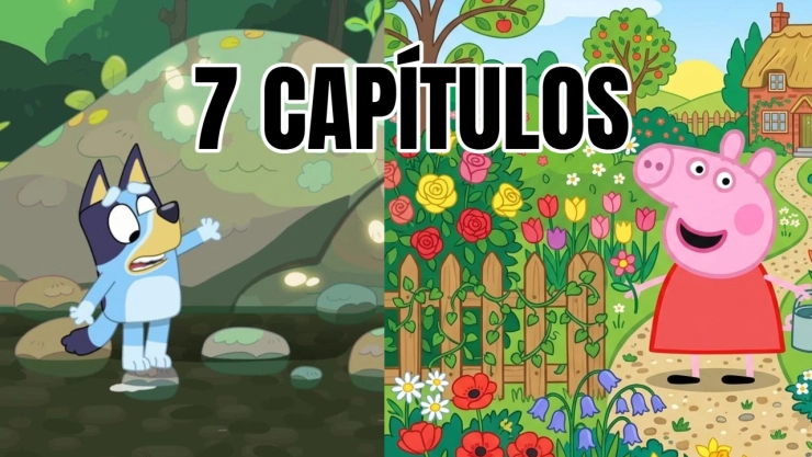 7 capítulos de Bluey y Peppa Pig que enseñan a los niños a cuidar la naturaleza