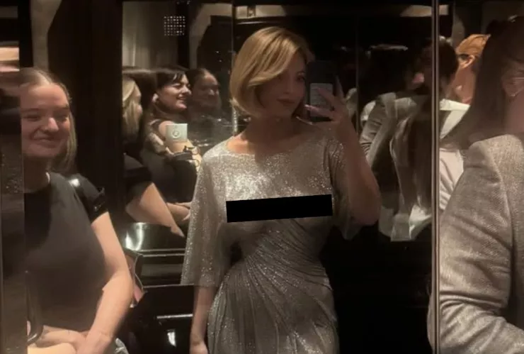 Vestido revelador de Sydney Sweeney acapara todas las miradas en la alfombra roja