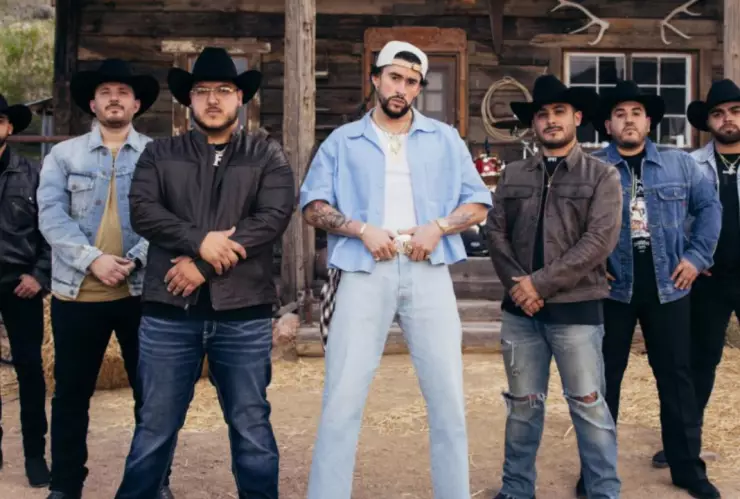 Grupo Frontera y Bad Bunny rompen récord de Shakira y Bizarrap en reproducciones de un día