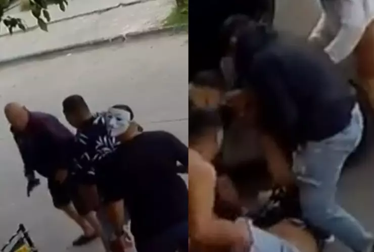 hombre mata a su vecino en Navidad