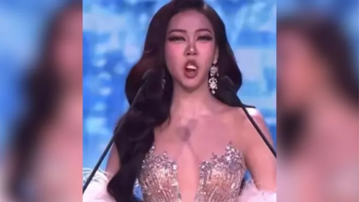 Miss Grand Tailandia 2026 candidata pierde los dientes en pasarela y el video se hace viral