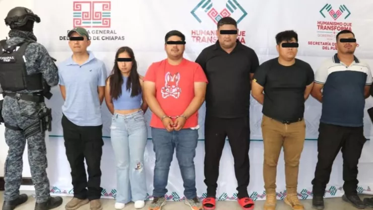 Caen banda de extorsionadores en Chiapas; tres eran policías