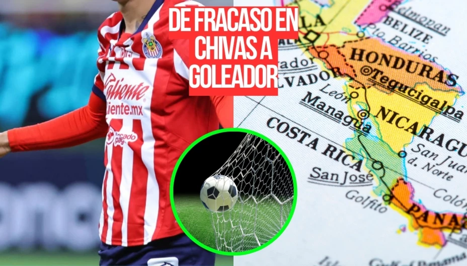 En Chivas no logró sacar su mejor versión y ahora que bajó de precio es goleador en Centroamérica