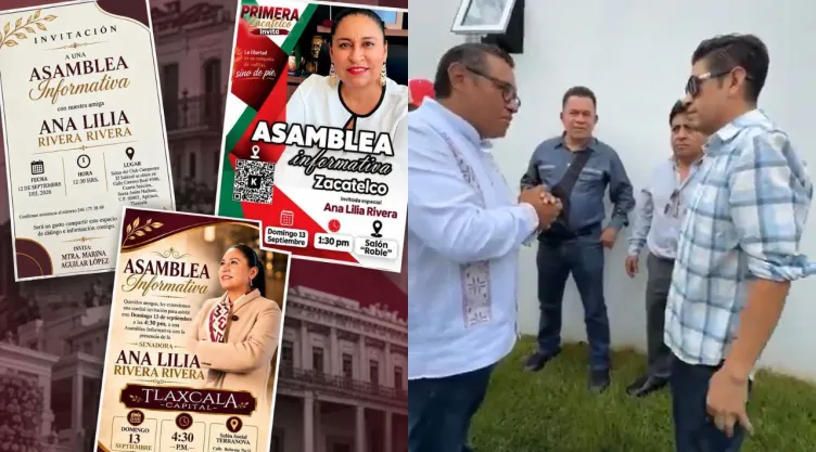 Ana Lilia Rivera mantiene asambleas informativas pese a prohibición.