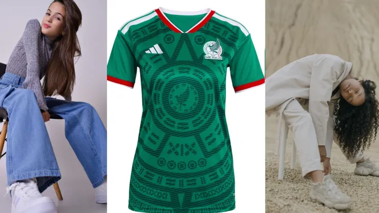 5 outfits para mujeres para que combinen su playera de México para la Copa Mundial de la FIFA 2026 TM