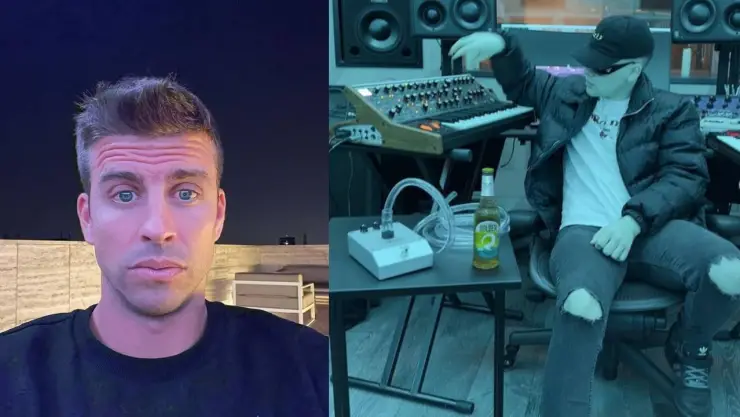 Piqué quiere colaboración musical con Bizarrap