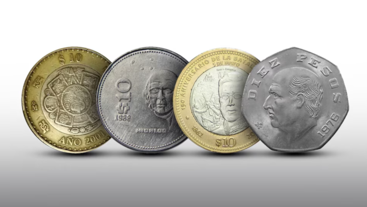 Monedas falsas México