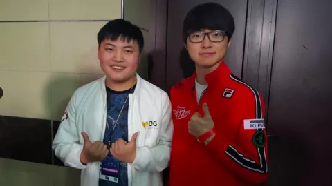 UZI y Faker en 2016