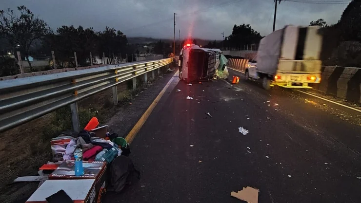 Tráfico carretera Puebla-Córdoba HOY 19 de enero de 2026 por accidente