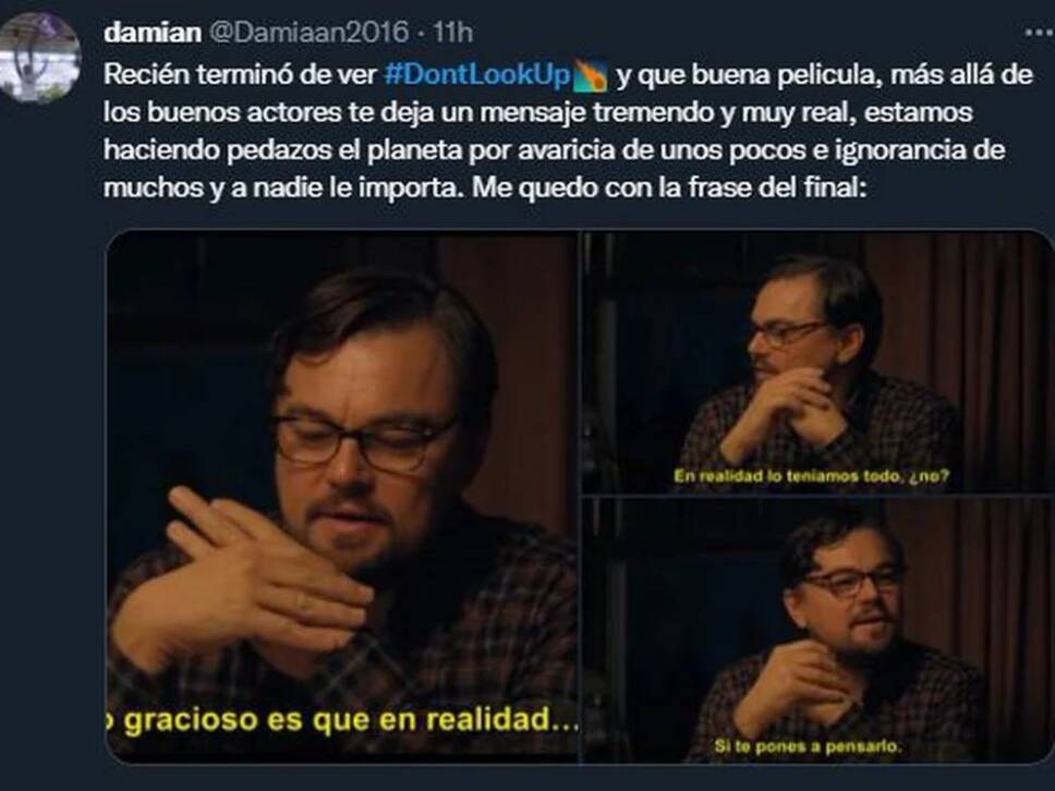 Crítica de Don’t look up Netflix