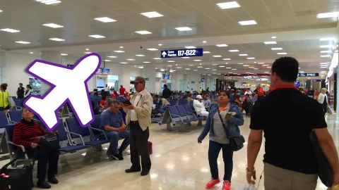 Estos son los vuelos programados en el aeropuerto de Cancún HOY 16 de febrero de 2026.webp