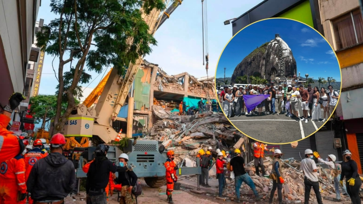 Viajeros veracruzanos viven terremoto en Colombia