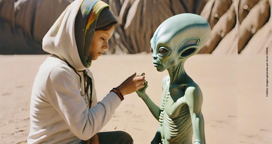 Cuándo se van a revelar los extraterrestres en la Tierra, según la Inteligencia Artificial?
