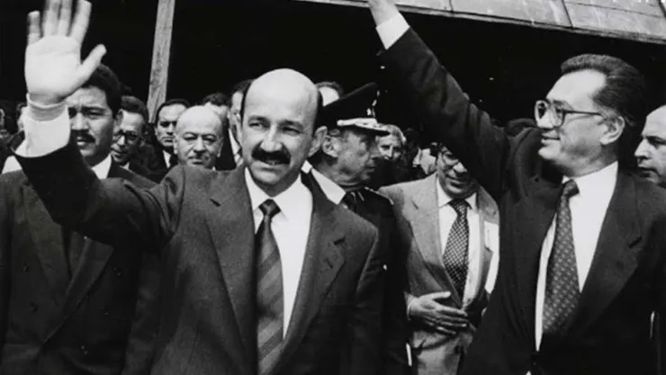 Carlos Salinas de Gortari reaparece en una fiesta privada en España