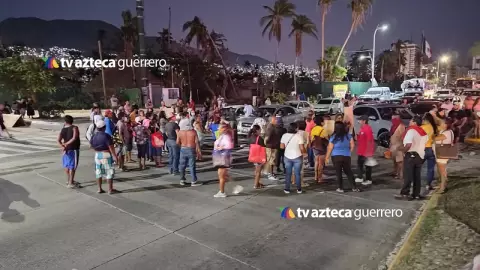 Bloqueo en la Costera