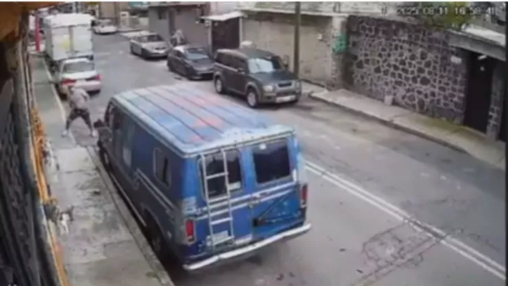 Video de la balacera en Coyoacán: bala perdida le quita la vida a joven