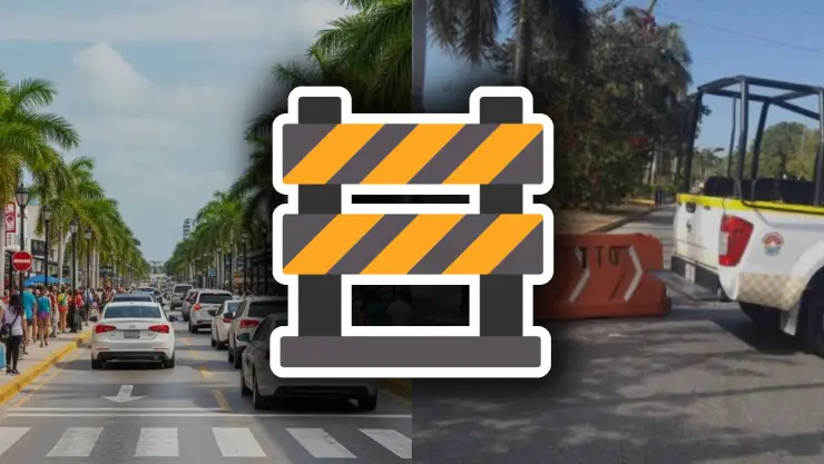 Reporte de tráfico este viernes 8 de agosto de 2025: Estas son las calles cerradas en Cancún HOY