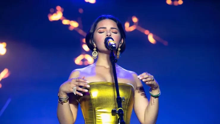 ¡¿EMBARAZADA?! Rumores aseguran que Ángela Aguilar estaría esperando un hijo de Christian Nodal