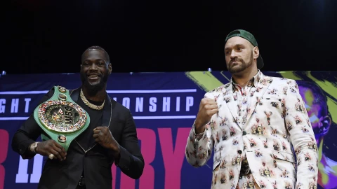 Deontay Wilder y Tyson Fury