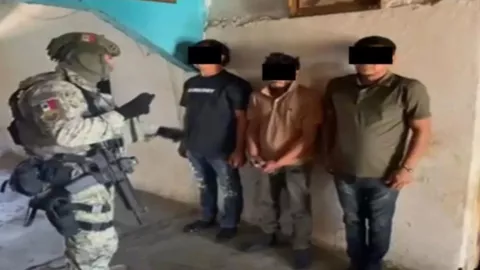 Tres sujetos armados detenidos en Villa Juárez, Navolato