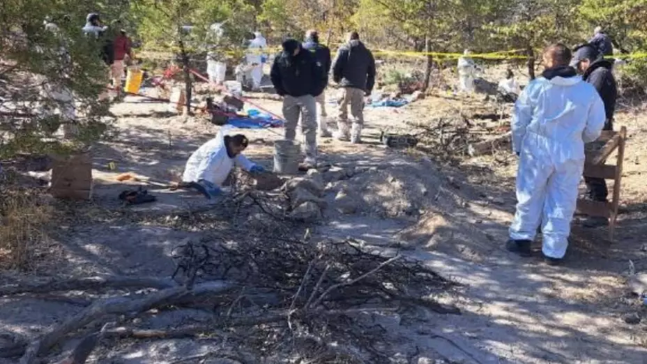 cuerpos localizados en la fosa clandestina