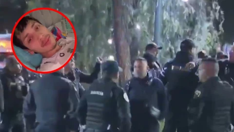 Policías de CDMX golpearon a Erick Omar al detenerlo.