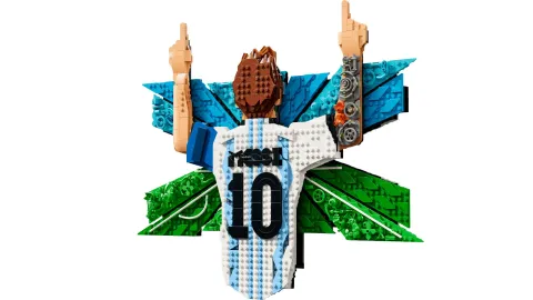 Lionel Messi: Celebración LEGO