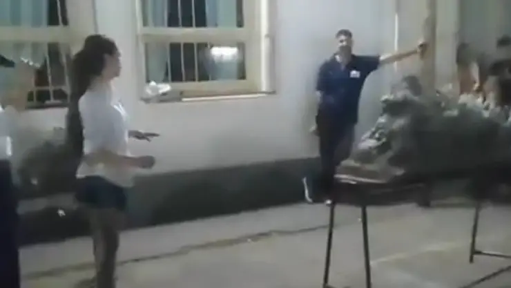 Explosión en feria de ciencias