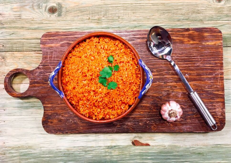 receta, arroz rojo, cocineros mexicanos, tv azteca