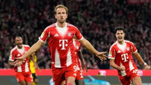 Harry Kane marcó el primer del Bayern Munich en Der Klassiker