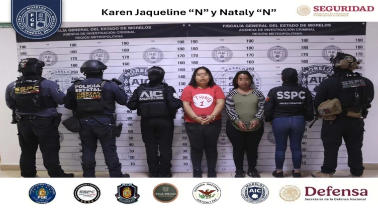 Son detenidas Karen “N” y Nataly “N” por el presunto feminicidio de Margarita Ceceña el viernes 25 de septiembre de 2026