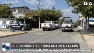 Ataque a balazos en Xalapa.