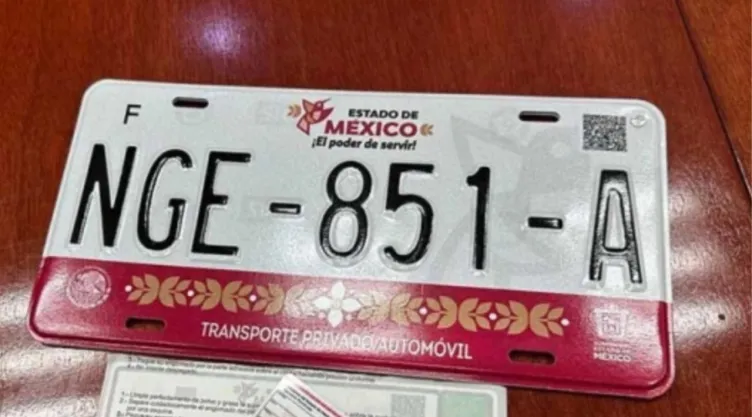 ¿Cuánto cuesta recibir las placas de Edomex a domicilio?