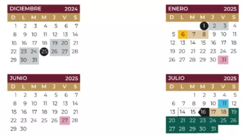 Calendario escolar 2024-2025