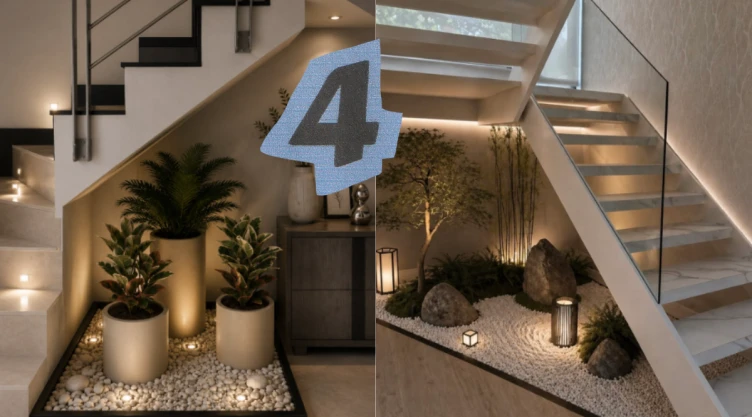 Qué hacer con el espacio que sobra debajo de las escaleras 4 ideas sencillas para aprovechar el espacio vacío para los amantes de las plantas.png