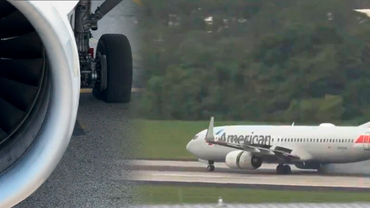 VIDEO: Llantas de avión explotan en pleno despliegue en Florida