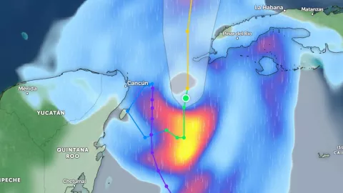 La Tormenta Tropical Idalia seguriá provocando lluvias en Quintana Roo