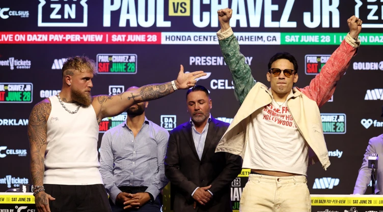 La IA predice quién ganará entre Chávez Jr. y Jake Paul