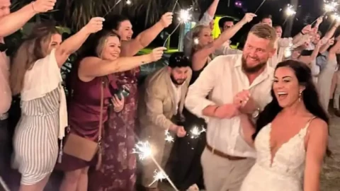 Atropellan a novia tras su boda