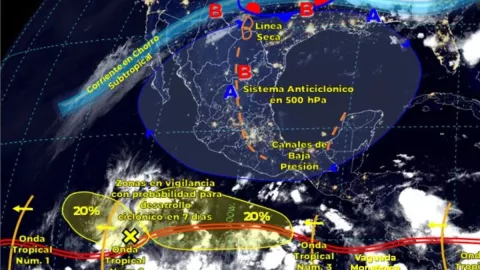 Baja presión sería el primer ciclón en el Pacífico 2023