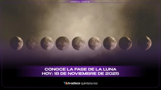 Fase de la Luna hoy: descubre cómo se encuentra este 18 de noviembre de 2025