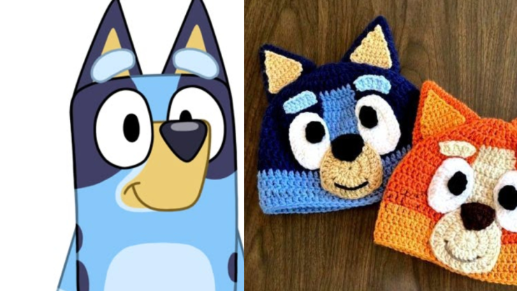 Manualidades de Bluey: 3 ideas para tejer gorritos de crochet para niños