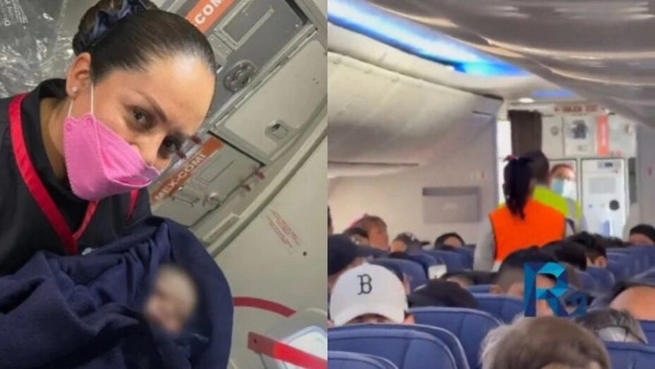 Bebé nace en avión: Mujer da a luz en pleno vuelo de México a Ciudad Juárez