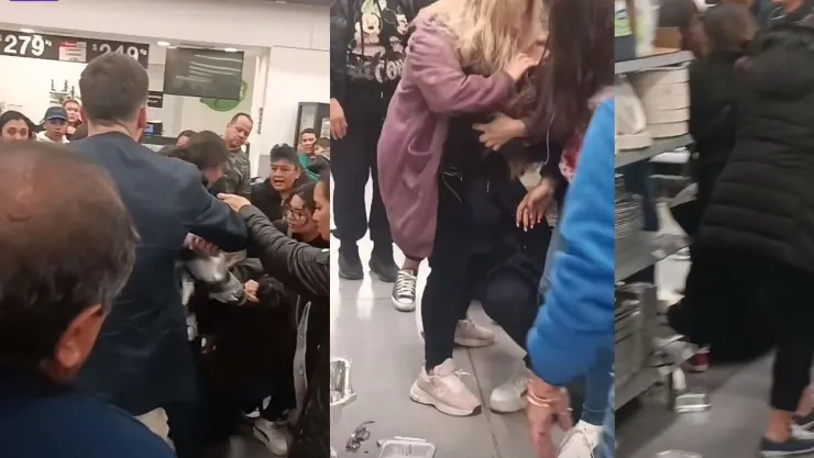 Clientes protagonizan pelea en centro comercial durante Navidad, ¿qué fue lo que paso?
