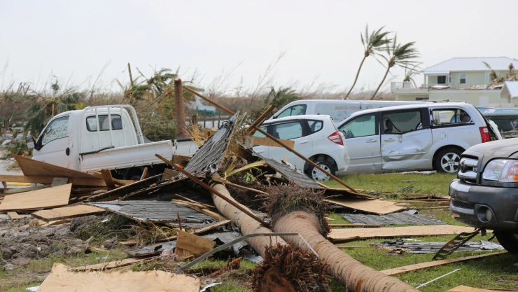 Efectos de Dorian en Bahamas
