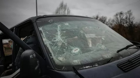 Choque en 21 Poniente y 19 Sur en Puebla deja daños materiales